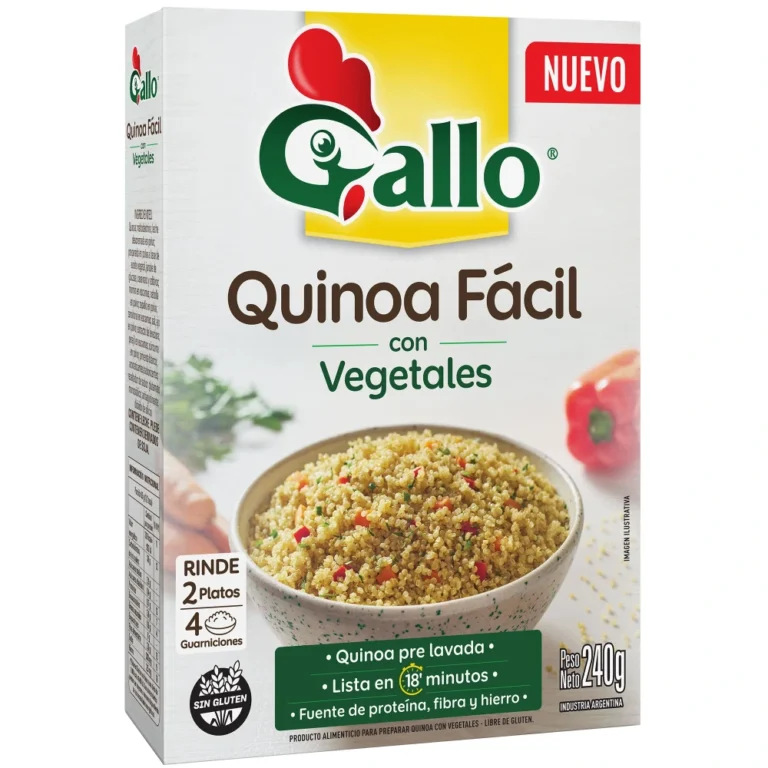 Gallo quinoa fácil