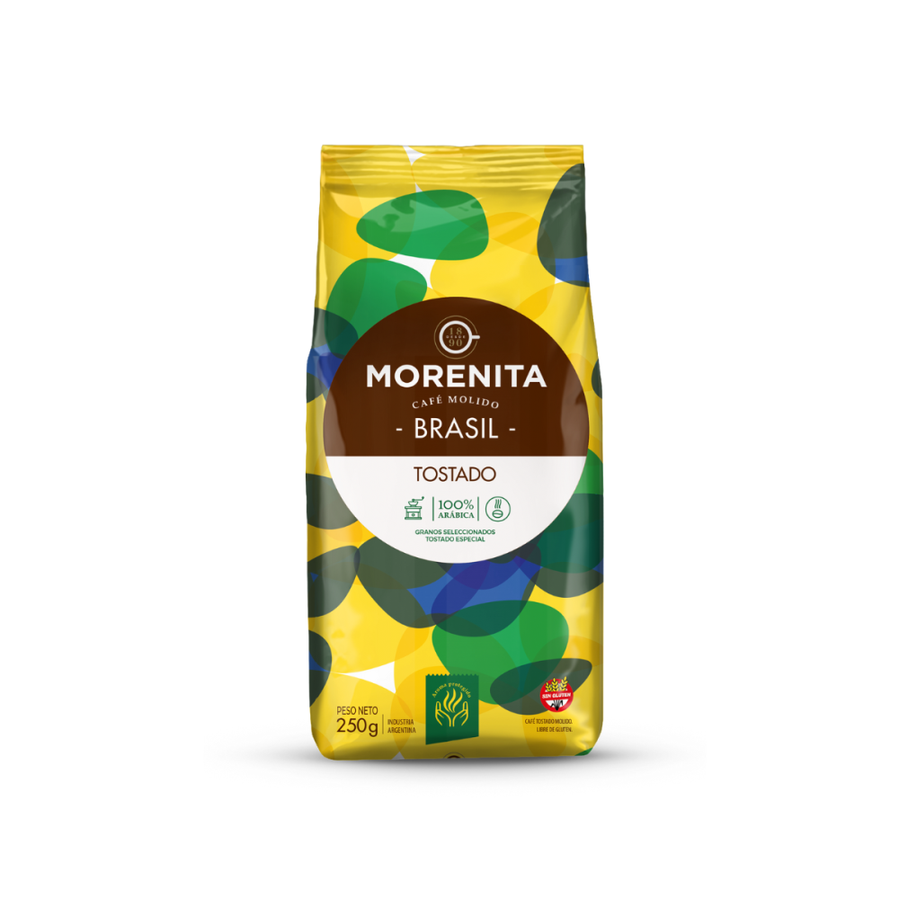Morenita café brasil tostado