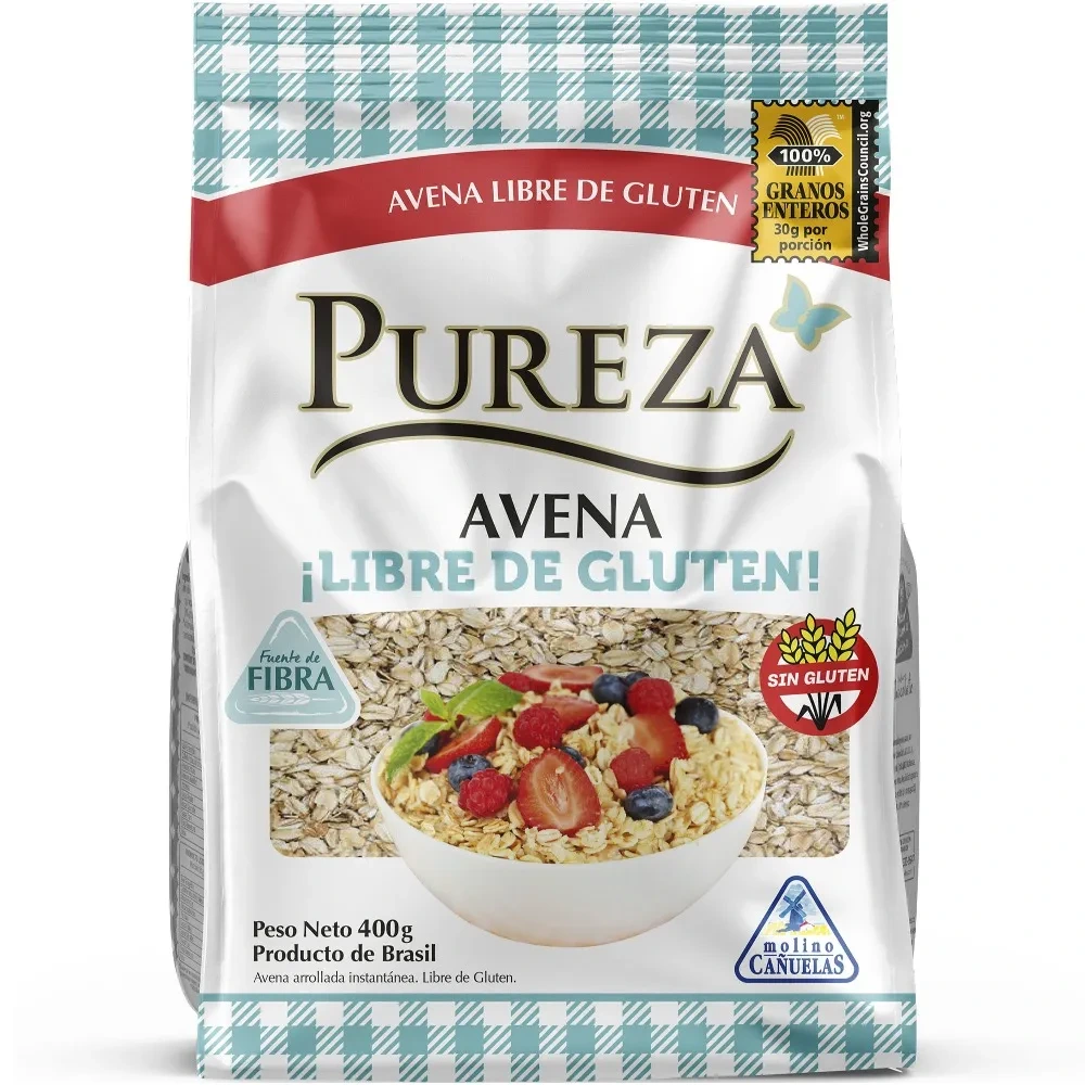 Pureza avena sin gluten