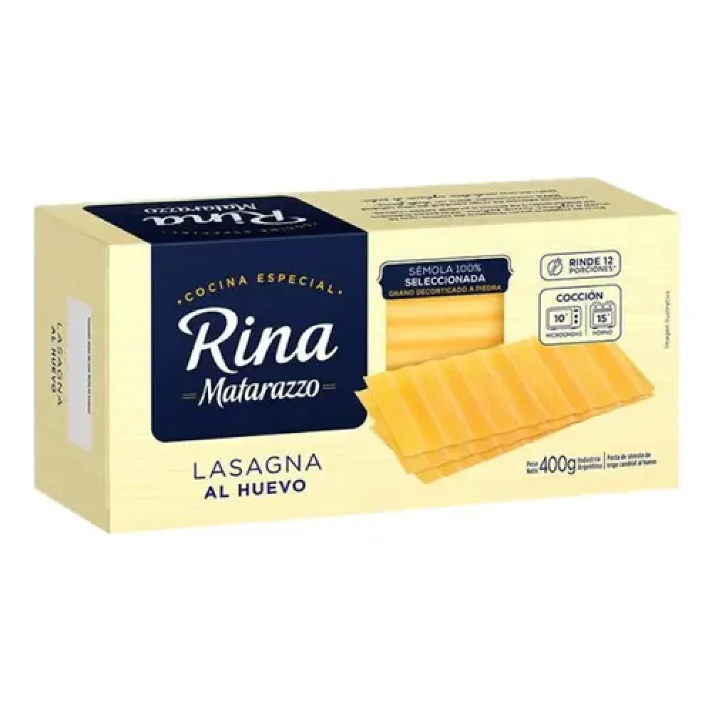 Rina lasagma al huevo