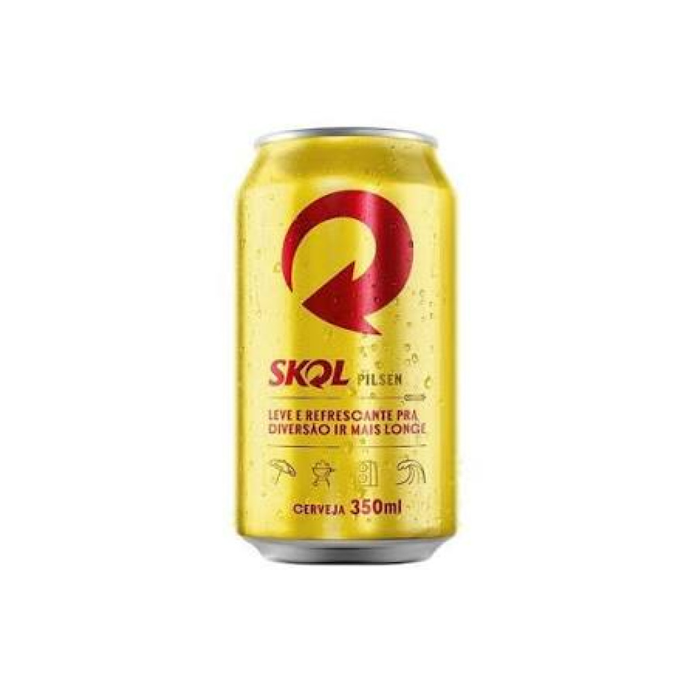 Skol cerveza lata